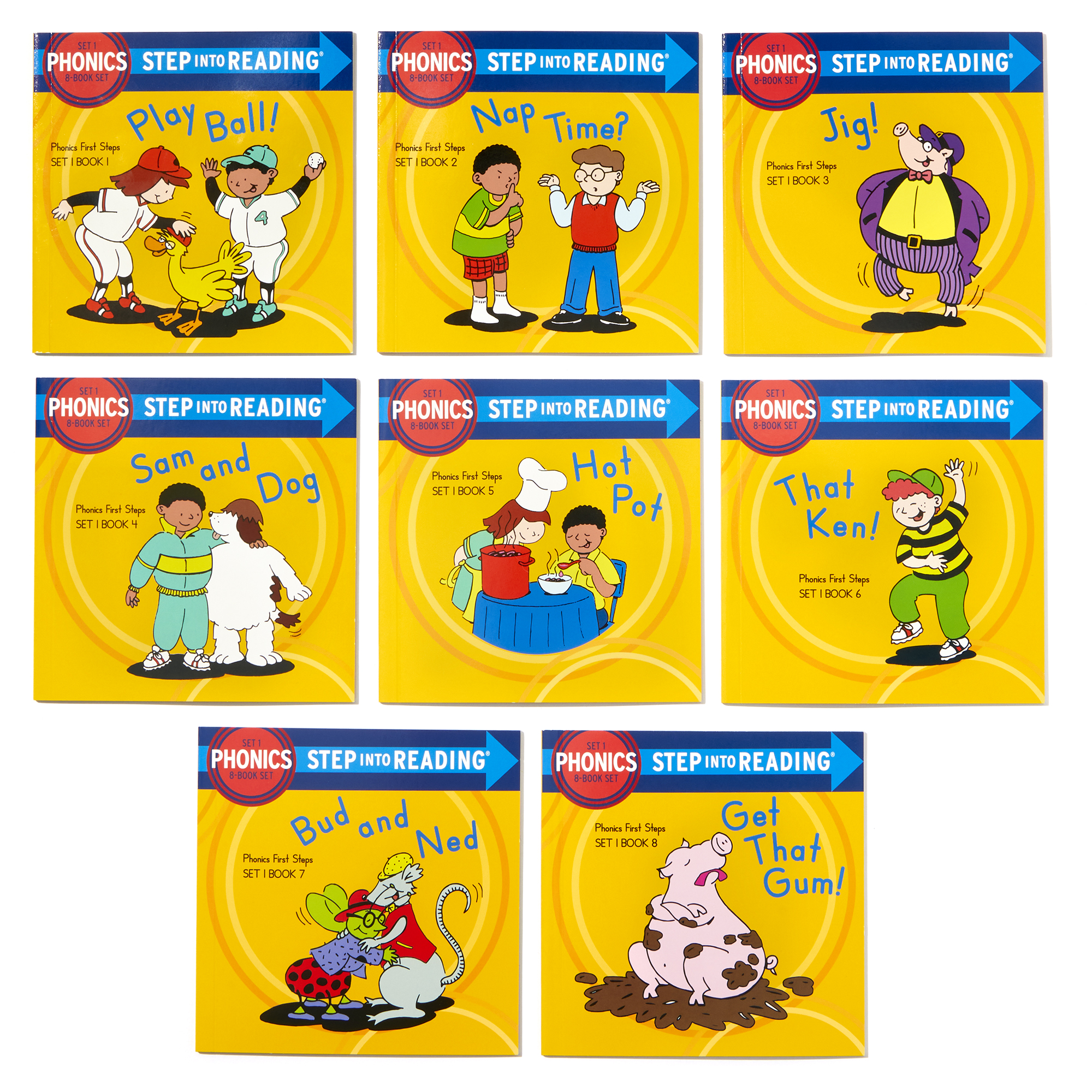 Step into Reading Set 1 Phonics First Steps Box Set